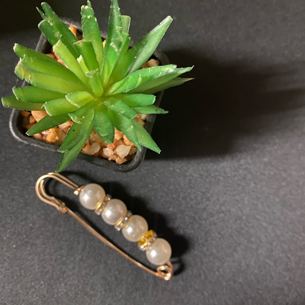 Beautiful Pearl Brooch